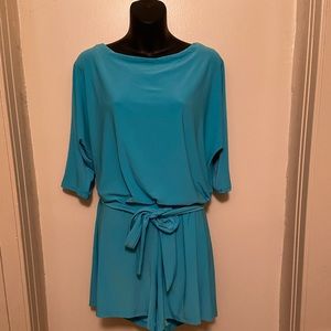 Boston Proper Romper (Teal)